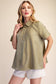 The Camille Top in Olive
