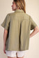 The Camille Top in Olive