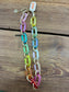 The Margot Link Necklace in Bright Multicolor