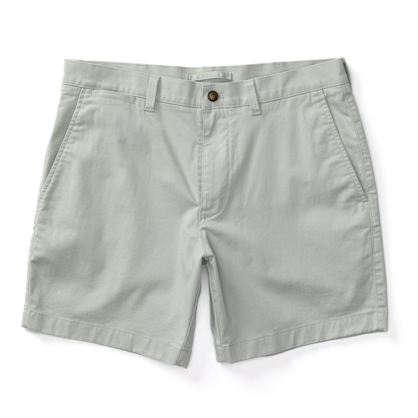 Gold School Chino Short in Sandstone Grey