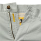 Gold School Chino Short in Sandstone Grey