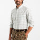 Joyner Plaid Cotton Twill Sport Shirt