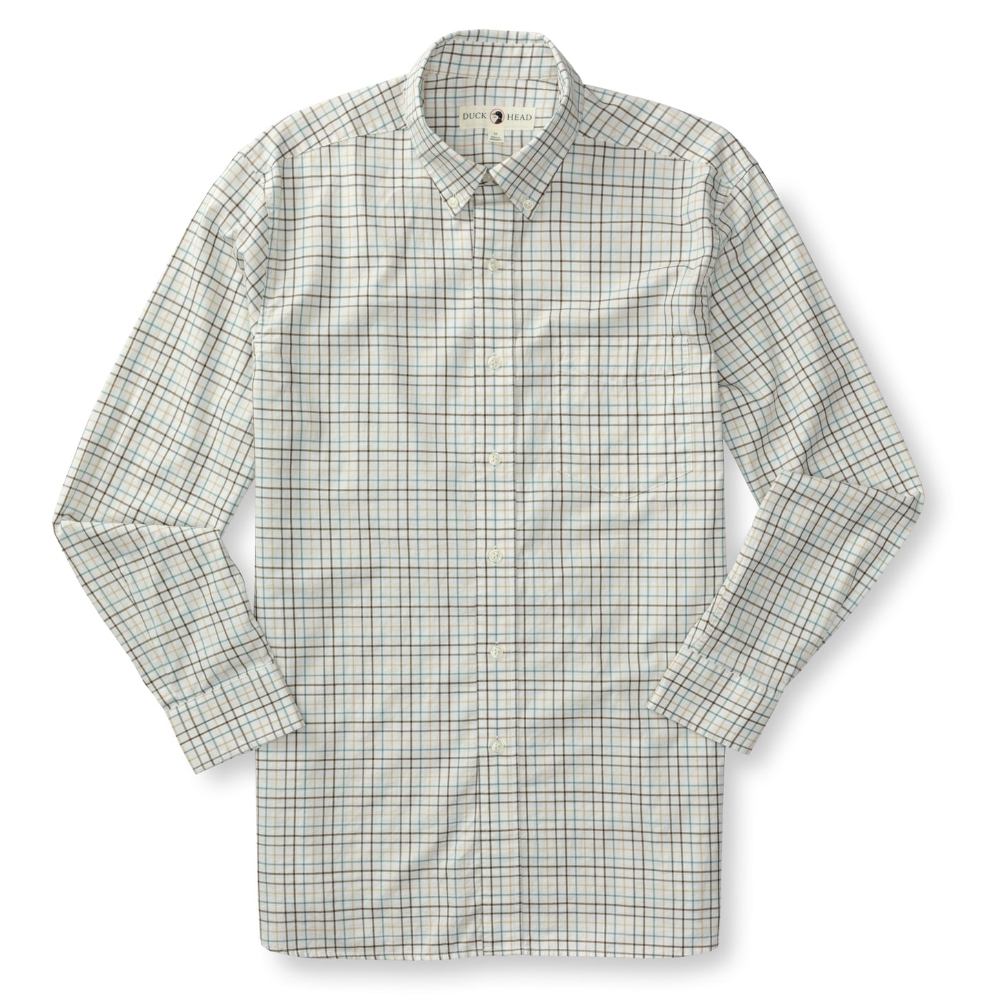 Joyner Plaid Cotton Twill Sport Shirt