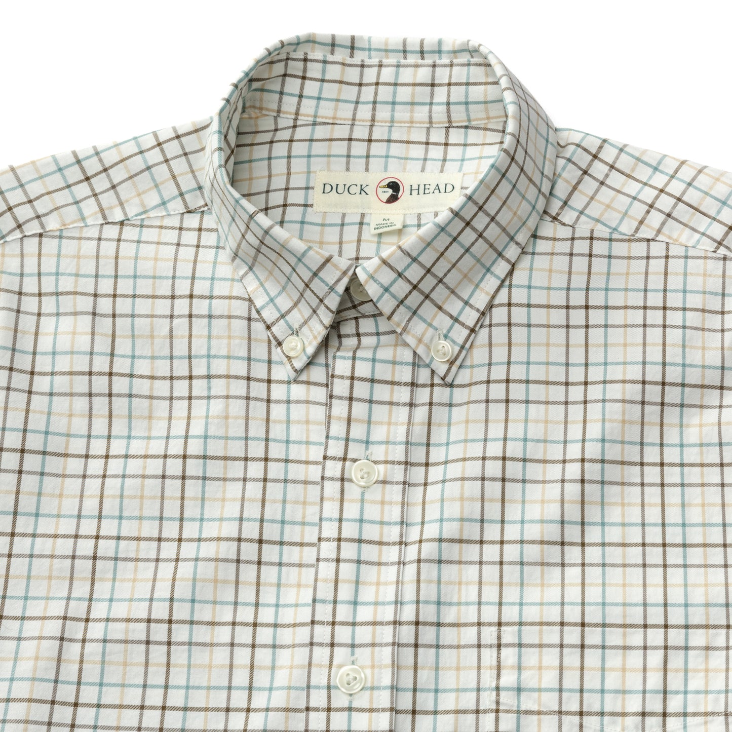 Joyner Plaid Cotton Twill Sport Shirt