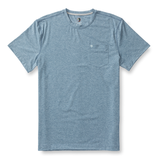 Windward Performance T-Shirt in Navy Heather