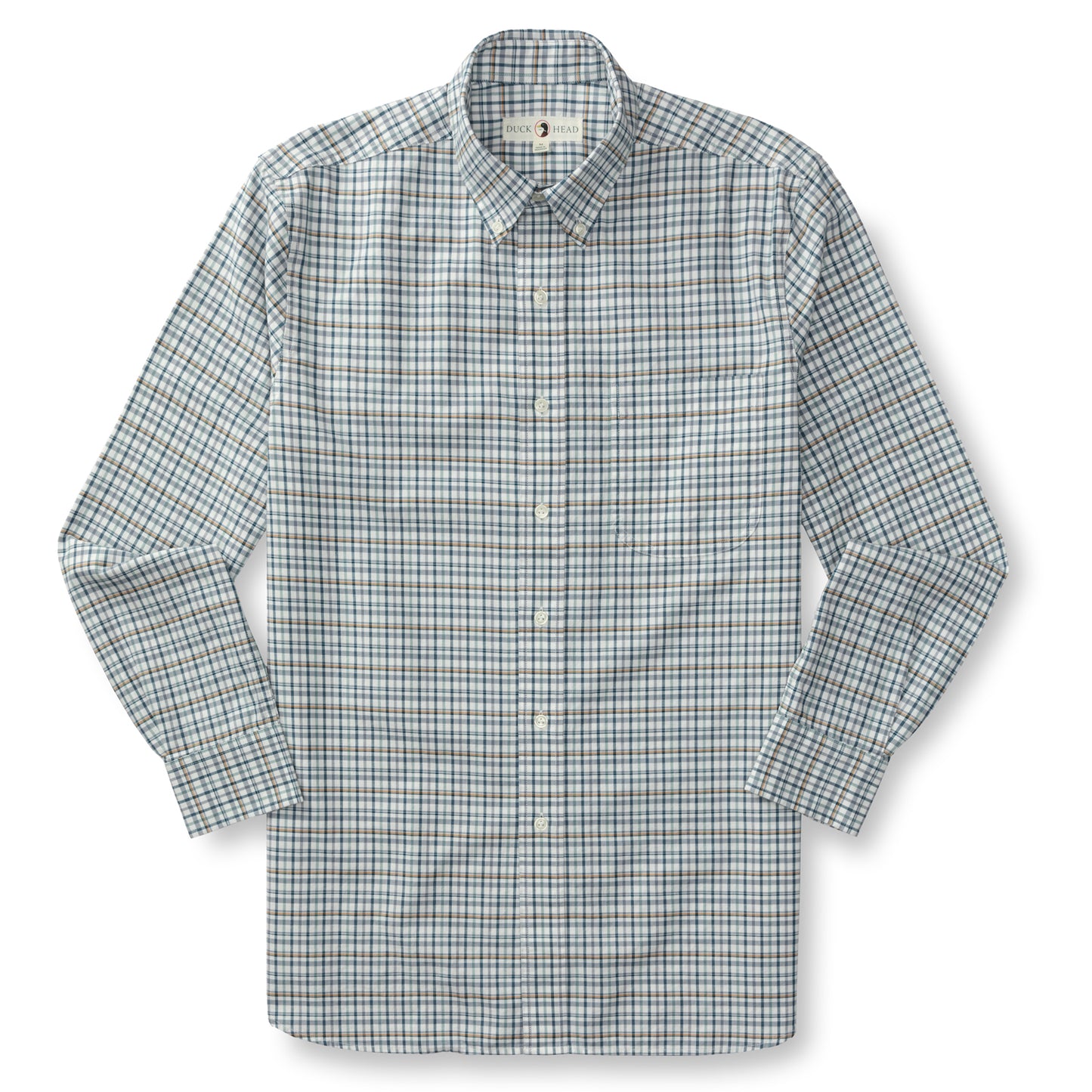 Cotton Oxford Plaid LS