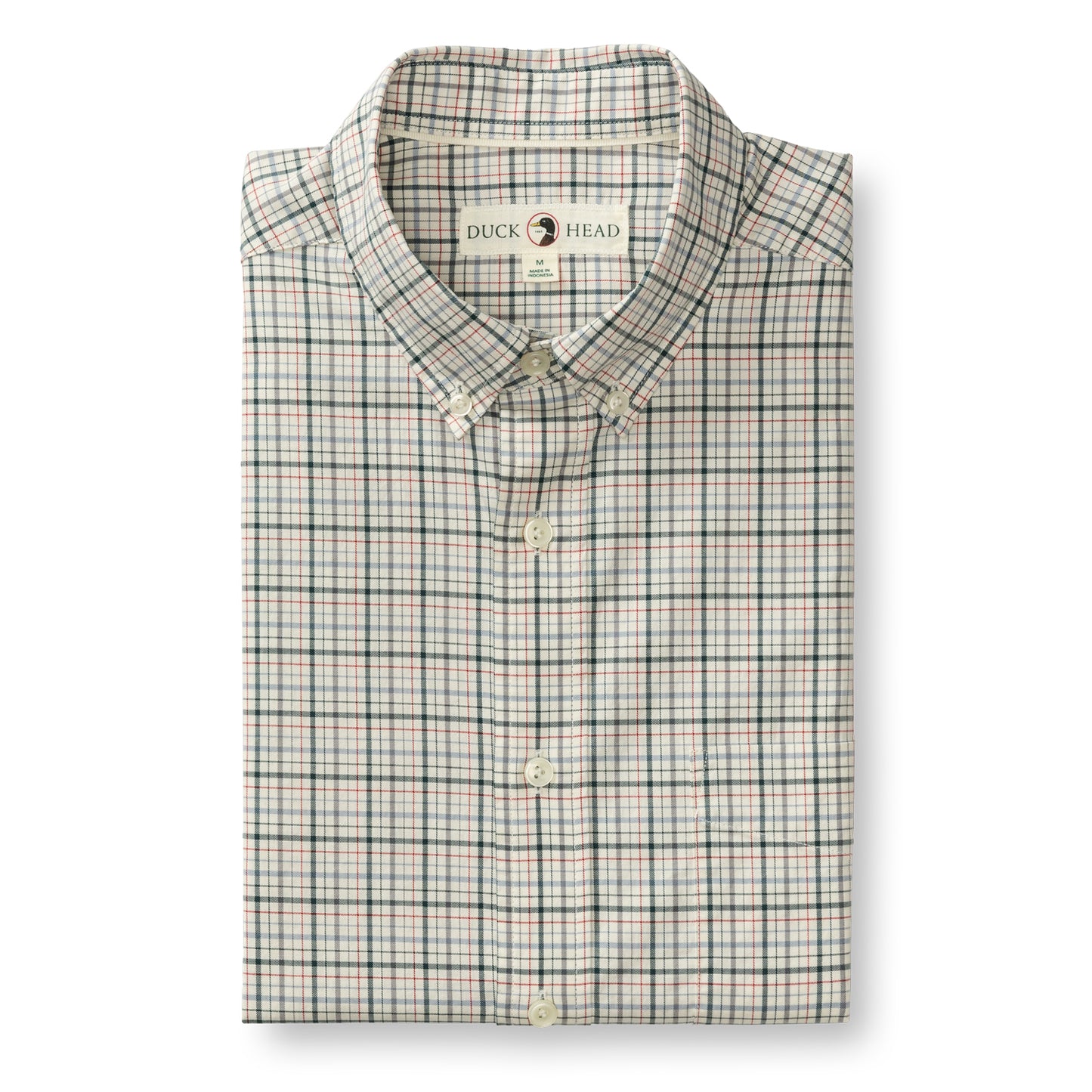Cooper Plaid Cotton Twill Sport Shirt in Emerald Green
