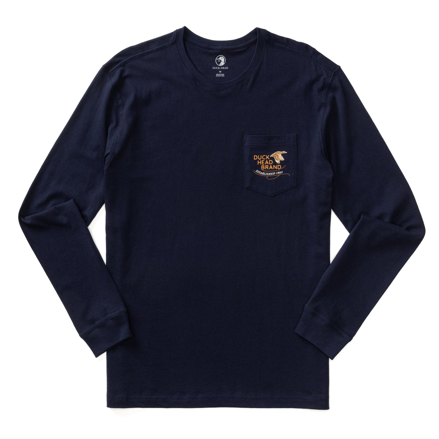 The Original Canvas Clothier LS T-Shirt in Maritime Blue