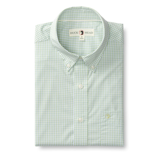 Performance Poplin Sport Shirt - Mitchell Gingham