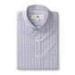 Trent Plaid Performance Poplin in Sunwashed Red