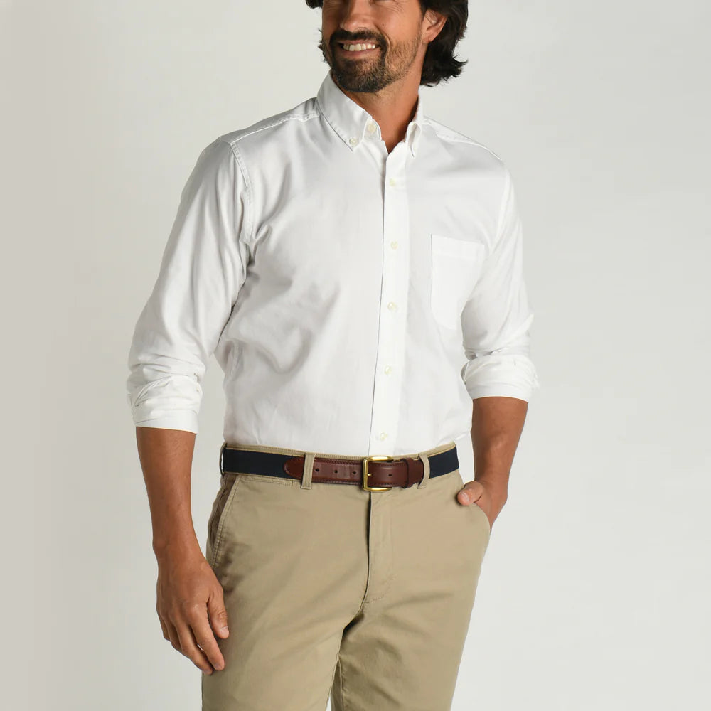 Cotton Oxford Morris Solid LS
